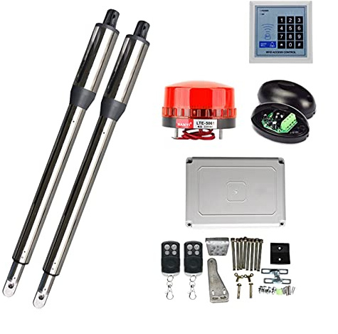 Azionamento automatico a doppia foglia di 300kg Attuatore azionamento con GSM. Apriporta elettrici for porta a pistone elettrico del telecomando(D)