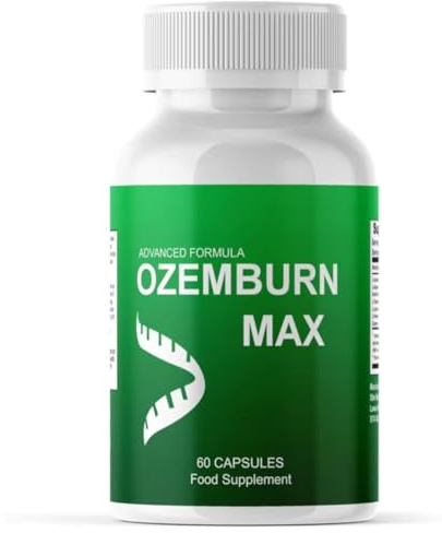 OzemBurn Max Weight Loss Support, OzemBurn Max Advanced Support Formula - 60 Capsules - New & Sealed