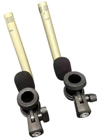 Set di microfoni per batteria, pickup per strumenti cardioide con corpo in metallo, 15,5 cm, per batteristi, palcoscenici, prove e insegnamento, set microfono a percussione per uso dal vivo
