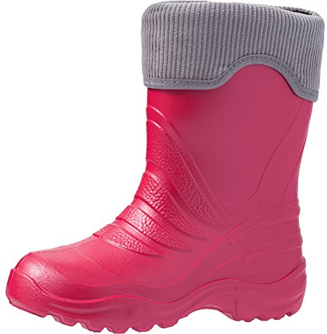 Ladeheid Stivali Imbottiti Bambino e Bambina in Spuma Eva LA-861-2017 (Fucsia212/Grigio, 28/29 EU)