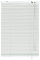 Deco Company Alu-Jalousie ohne Bohren, Zum Klemmen, Inkl. Klemmträgern, Sichtschutz, Lichtschutz, Blendschutz, Aluminium-Jalousie, Weiß, 120 x 175 cm