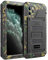 Beeasy iPhone 11 Pro Max Case Camo, Waterproof Shockproof Tough Heavy Duty, with Built-in Screen Protector 360 Degree Full Body Military Protective, Drop Proof Metal Cover for Outdoor Sport
