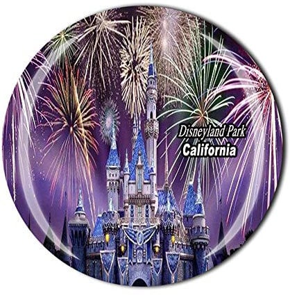 Disneyland Park Anaheim California USA Fridge Magnet Souvenir Gift Decor Magnetic Sticker Collection