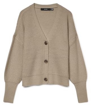 VERO MODA VMLEA LS V-Neck Cuff Cardigan NOOS