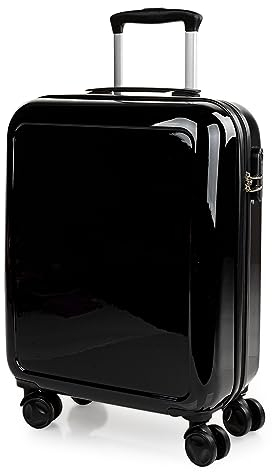 ITACA - Valise Cabine 55x40x18, Valise Cabine, Valise À roulettes, Valise Roulette, Valise Rigide, Résistant, Légère 702650, Noir