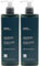 Anyah – Gel de Ducha - 2x480ml - 2 Piezas - No Recargable - Con Precursor del Ácido Hialurónico - Testado Dermatológicamente - Jabón corporal - Fabricado y Envasado en Italia