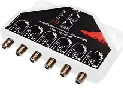 Amplificatore TV TNT UHF regolabile HD 1 presa - 6 uscite 40db, 5V, 470-800 MHZ