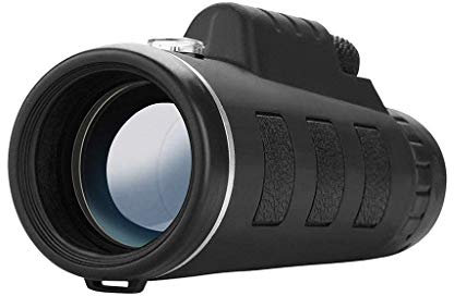 40 x 60 optisches HD-Objektiv Monokular-Teleskop + Stativ + Clip für Universaltelefon – für Vogelbeobachtung, Bogenschießen, Sternenhimmel, Outdoor-Aktivitäten – Geschenke für Männer, Erwachsene, Frau