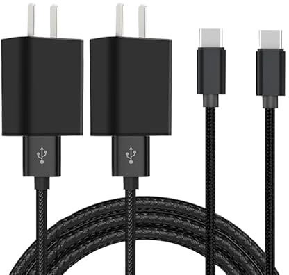 2 Pack Compatible with Kindle Fire Fast Chargers 2A Rapid Charging Cable Replacement for Kindle Fire 7 HD 8 10 Tablets, Google Pixel 6 7, Amazon Fire HD 8 10 Plus, Kids Edition, Fire HDX 7” 8.9”
