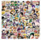 Anime Collection Sticker Pack 100pcs for Water Bottles Laptops Cars Skateboards Mens Cave Decorations Teens Adults Sticker