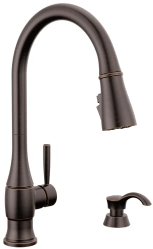 Delta 19831Z-RBSD-DST - Grifo de cocina Hazelwood, bronce veneciano