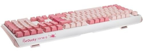 Ducky One 3 Gossamer Pink Gaming Tastatur - MX-Speed-Silver
