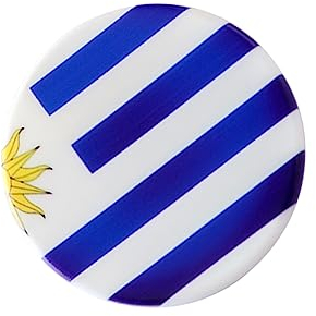 Veemoon Posavasos para Bebidas Recuerdos De Futbol Estera De La Taza Posavasos para Mesa Boca Posavasos Plato De Cerámica con Mango De Madera Huevera De Encimera Comedor Fútbol Americano