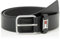 Tommy Jeans Herren Gürtel Scanton 3,5 cm aus Leder, Schwarz (Black), 95 cm
