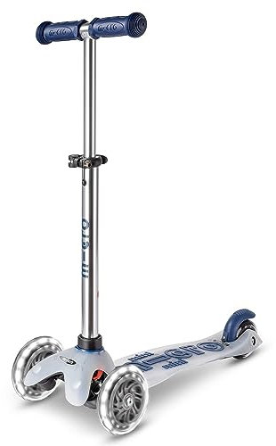 Mini micro Deluxe Flux LED | Das ORIGINAL | Kinderroller ab 2 Jahren | Inklusive LED Rollen | Direkt vom Hersteller