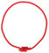 Tomotato Corda Accessoria 6mm, Corda Accessoria Corda Arrampicata 12KN per Alpinismo All'aperto Salvataggio Arrampicata su Roccia, 1,2M(Rosso)
