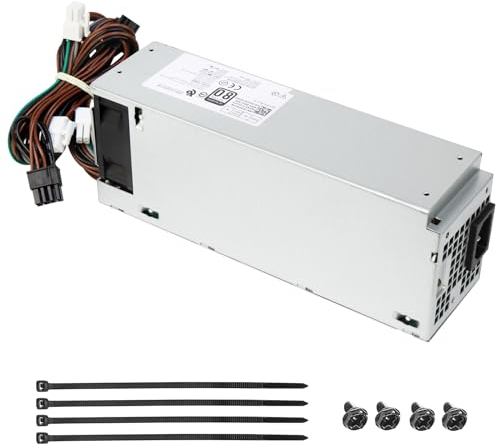 S-Union D500EPM-00 500W Netzteil PSU kompatibel mit Dell Optiplex 7080MT 7070MT 7060MT 3050MT 3050 3080 3681 5060 5080 5090 7080 XPS 8940 MT 5KT 7J8 Y. 7R0X H500EPM-00 H460EBM-00 Netzteil