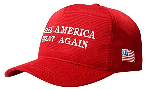 Make America Great Again Hat 2016 Republikanische Mütze ECU Baseball Cap, rot, One size