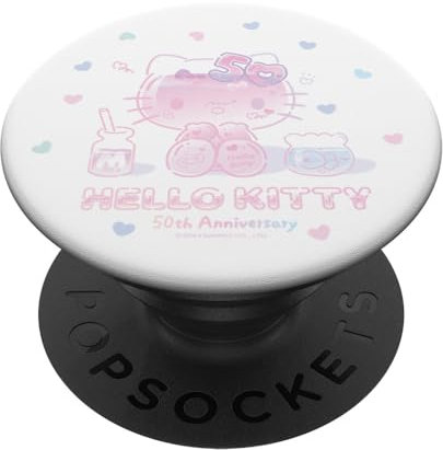 Hello Kitty - 50th Anniversary PopSockets Klebender PopGrip