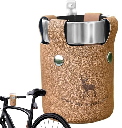 Getränkehalter für Fahrradlenker – Fahrradflaschenhalter, Lenkerklemme für Kaffeegetränke, Wasserflasche für Fahrräder, Elektrofahrräder, Boote