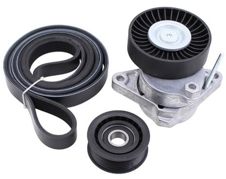 Keilrippenriemen Spannarm Umlenkrolle Riemenspanner Spannrolle für C E G M R S Klasse W202 W203 CL203 CLK W208 W209 W219 W210 W211 W463 W163 W164 W251 W220 SL R129 R230 SLK R170 R171 Viano W639 Vito