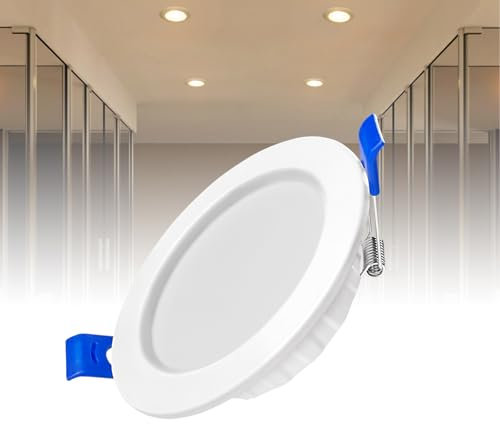 HENGMEI 20x12W LED Einbauleuchten Decke Einbaustrahler LED IP44 Ultra Flach LED Deckenspot Deckenstrahler Spotleuchte Led Spots für Wohnzimmer, Küche, Schlafzimmer (20x12W, Warmweiß)