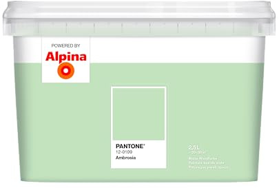 Alpina PANTONE Ambrosia – Wandfarbe im PANTONE-Farbton – 2,5 Liter
