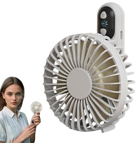 Setauoo Handheld Fan Rechargeable | Rechargeable Small Personal Fans - 3 Speed Wind Portable Travel Accessories Handheld Air Cooling for Pocket & Table