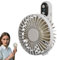 Setauoo Handheld Fan Rechargeable | Rechargeable Small Personal Fans - 3 Speed Wind Portable Travel Accessories Handheld Air Cooling for Pocket & Table