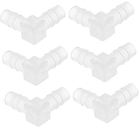 TOYANDONA 6Stücke Schlauch Ellbogenarmaturen Kunststoff Für Schläuche Zu Installieren Und Korrosionsbeständig Für Gartenpumpen
