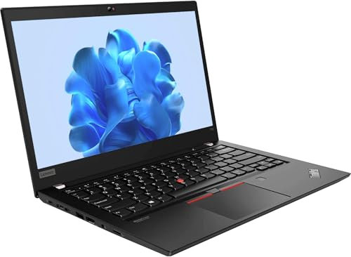 Lenovo Thinkpad T14 Gen 1 Ordenador Portatil, 14 Pulgadas FHD, Intel Core i5-10210, 16 GB, 512 GB SSD, Teclado Americano, Windows 11 Pro (Reacondicionado)