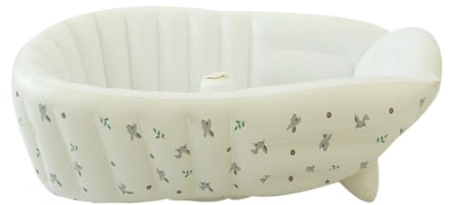 Yurosuis Baignoires Bébé | Baignoire Gonflable de Voyage pour Nourrissons | Siège de Bain Réglable et Pliable pour Garçons Filles et Tout-Petits