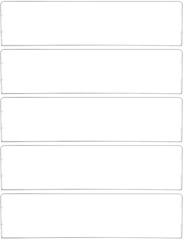 Warmhm 5 Stück Transparenter Wandhalter für Namensschilder Wetterfester Türschild Halter mit Selbstklebender Befestigung Robuster Wandrahmen für Büro und Schule Einfach Wechselbar und