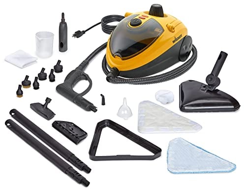 Wagner Spraytech C900134 925e Elite Steamer Multi-Purpose Mop with 20 Accessories for Chemical-Free Steam Cleaning, Hardwood Floors, Tile, and More