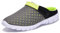 Zuecos Hombres Mujeres Unisex Zapatillas de Playa Sandalias Piscina Vernano Zapatos de Jardín Respirable Malla Casual Pantuflas - Verde, 37 EU