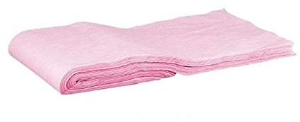 LAMATEX Gazes Imprégnées Roses Jetables DE 50 - Sac - 50 Unités - 20g/m²