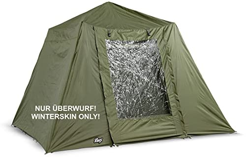 Lucx Winterskin Überwurf Overwrap Skin für Lucx Marder Angelzelt Karpfenzelt Bivvy
