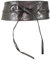 irisaa Ceinture large pour femme, Marbre violet., taille unique