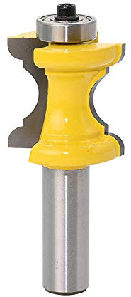 1/2 Inch 1/4 Inch Shank Bullnose Bead Column Face Molding Router Bit for Woodworking Tools