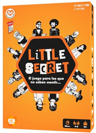 Little Secret - Juegos de Mesa - Gran Premio del Juego 2022 - Juegos de Palabras, Misterio y Diversión - Juego con Amigos y Familia - Adultos y niños - Regalo Original