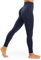 JOYSPELS Sport Leggings Damen Scrunch Butt, Sporthose Damen Lang Blickdicht Po Push Up Seamless Leggins Tights Dunkelblau M