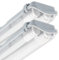 CLAR - Pantalla Estanca LED 24W, Luminaria 150cm, 2 Tubos 150cm, Tubos No Incluidos (Pack 2)