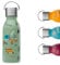 QWETCH - Gourde Enfant Isotherme 350ml - Kids Yosemite Tilleul (Bouchon classique) - Gourde Inox - 24h Froid et 12h Chaud - Etanche & Sans BPA - Gourde du quotidien pour école, sport et sorties