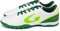 GEMS Scarpa TORNEO X, Sneaker Unisex-Adulto, Bianco/Verde/VERDEACIDO, 43 EU