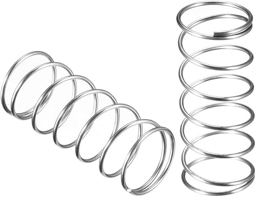 MACHSWON 10x Druckfeder Druckfeder für Werkzeug und Ausrüstung, Handwerkzeuge, Automobilmöbel, Ersatzteile, erweiterte Druckfeder mit 1 mm Durchmesser, 16 mm Durchmesser