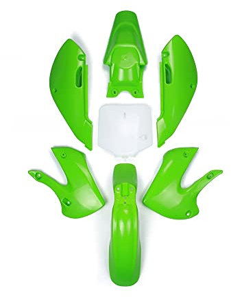 Motorrad Kunststoff Body Kit Verkleidung Für Kawasaki Für Klx-110 Für Kx-65 2000-2013 Kotflügel Vorne Hinten Kotflügel Motorrad Kotflügel