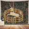 CHENGOR Wandbehang mit Jagd-Einhorn-Motiv Wandteppich Mittelalterliches Mittelalter Vintage Gefangenschaft für Wohnzimmer Schlafzimmer Männerhöhle Hintergrund 203,2 x 152,4 cm