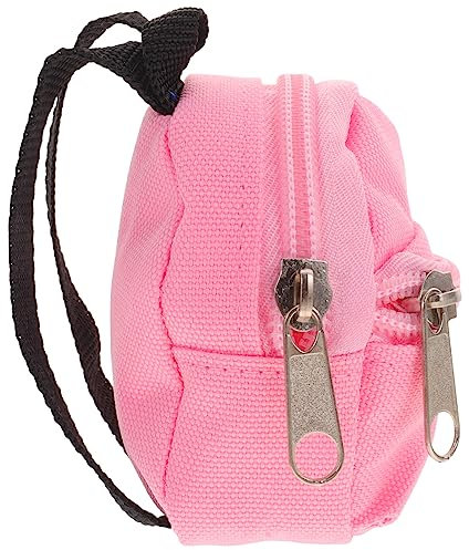 FELTECHELECTR Mini Doll Backpack Aus Polyester Dekorative Schultasche Für Puppen Miniatur Rucksack Für Puppenzubehör Und Spielzeug Für Sammler