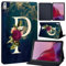 Case For Lenovo Tab M9 2023 9 Inch (TB-310FU), Slim Smart Cover Stand Folio Case for Lenovo M9 TB-310FU PU Leather Case Tri-Fold Tablet Cover (initial letter P)