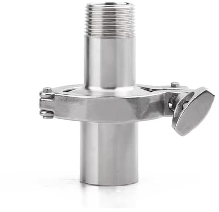 1/4 3/8 1/2 3/4 1-4 BSPT Maschio Femmina 0,5 1 1,5 2 3 Set Tri Clamp Raccordo for tubi in acciaio inossidabile sanitario 304 316 Homebrew(SUS304-F-M,DN50 2 BSPT K64)